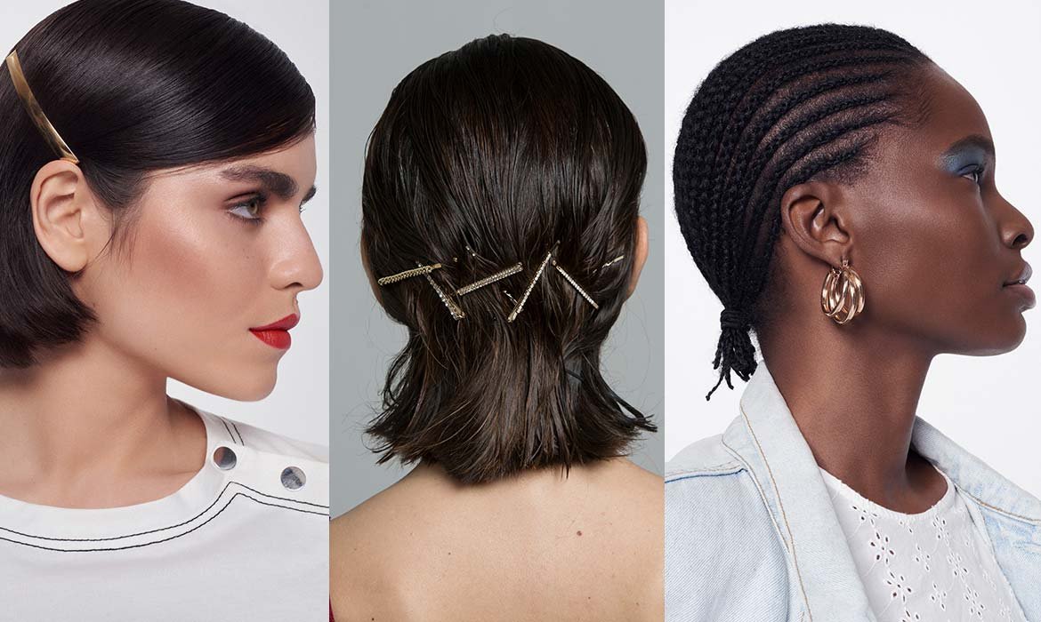 Ya sea liso, ondulado o rizado, usa el Aceite Extraordinario Universal de Elvive de L’Oréal Paris para recoger tu pelo con un acabado brillante y controlado.